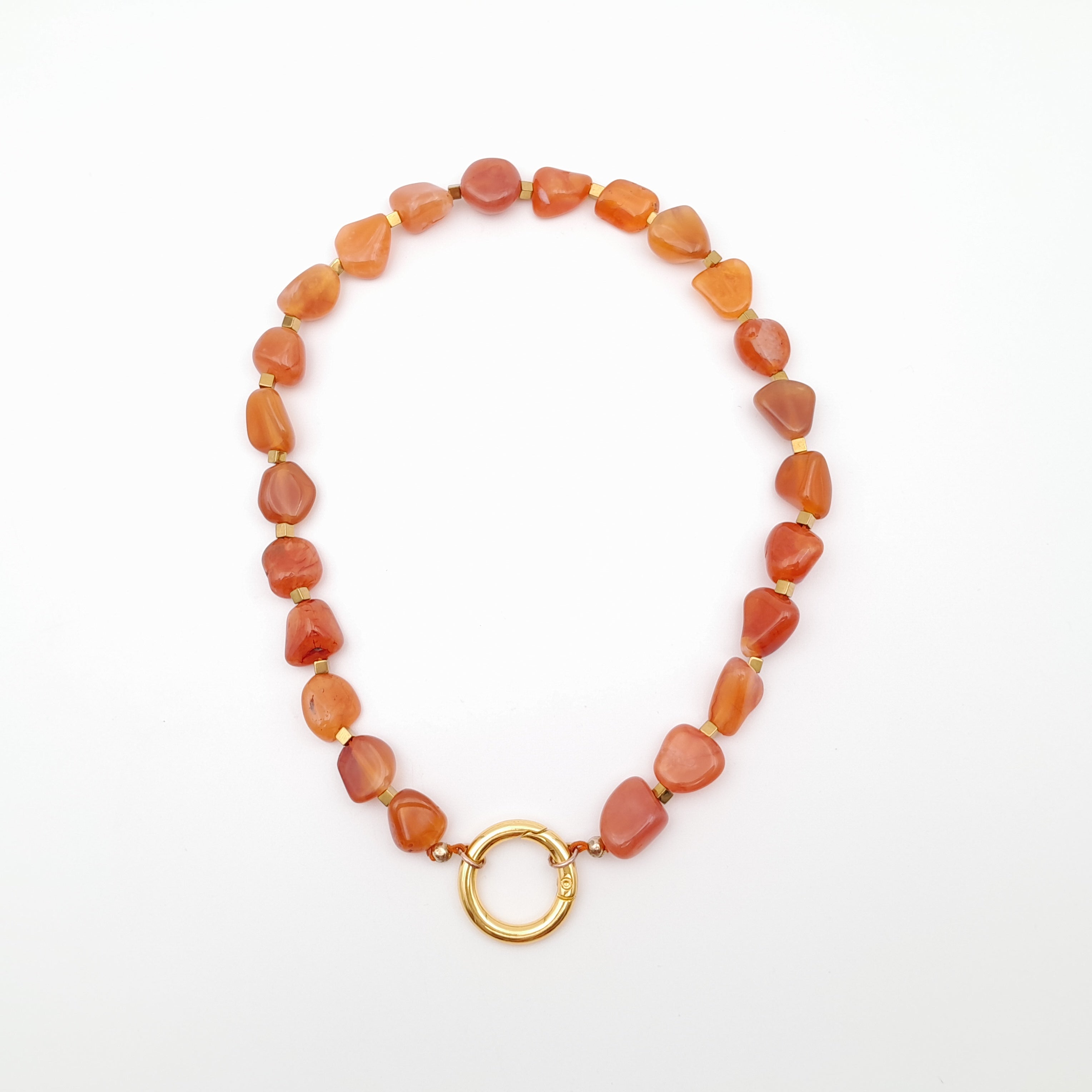 Pebble Necklace - Carnelian