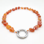 Pebble Necklace - Carnelian