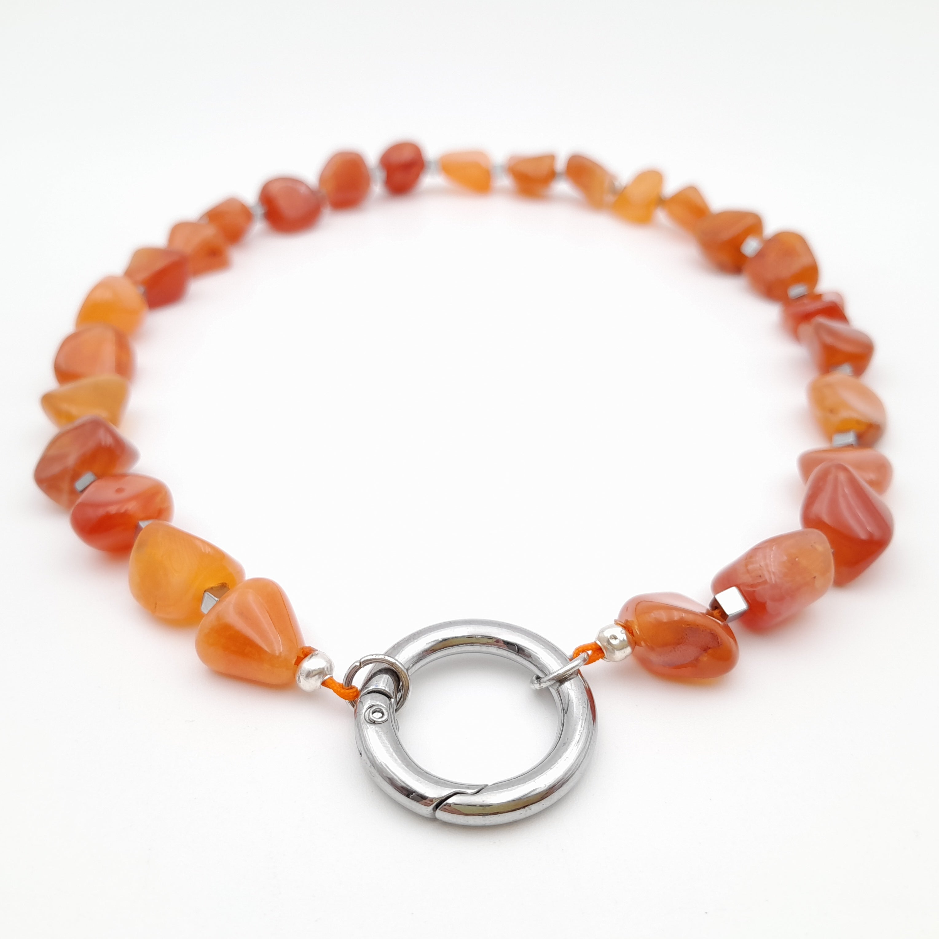 Pebble Necklace - Carnelian