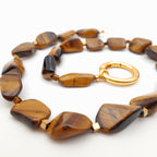 Pebble Necklace - Tiger's Eye