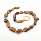 Pebble Necklace - Tiger's Eye
