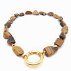 Pebble Necklace - Tiger's Eye
