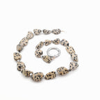 Pebble Necklace - Dalmatian Jasper
