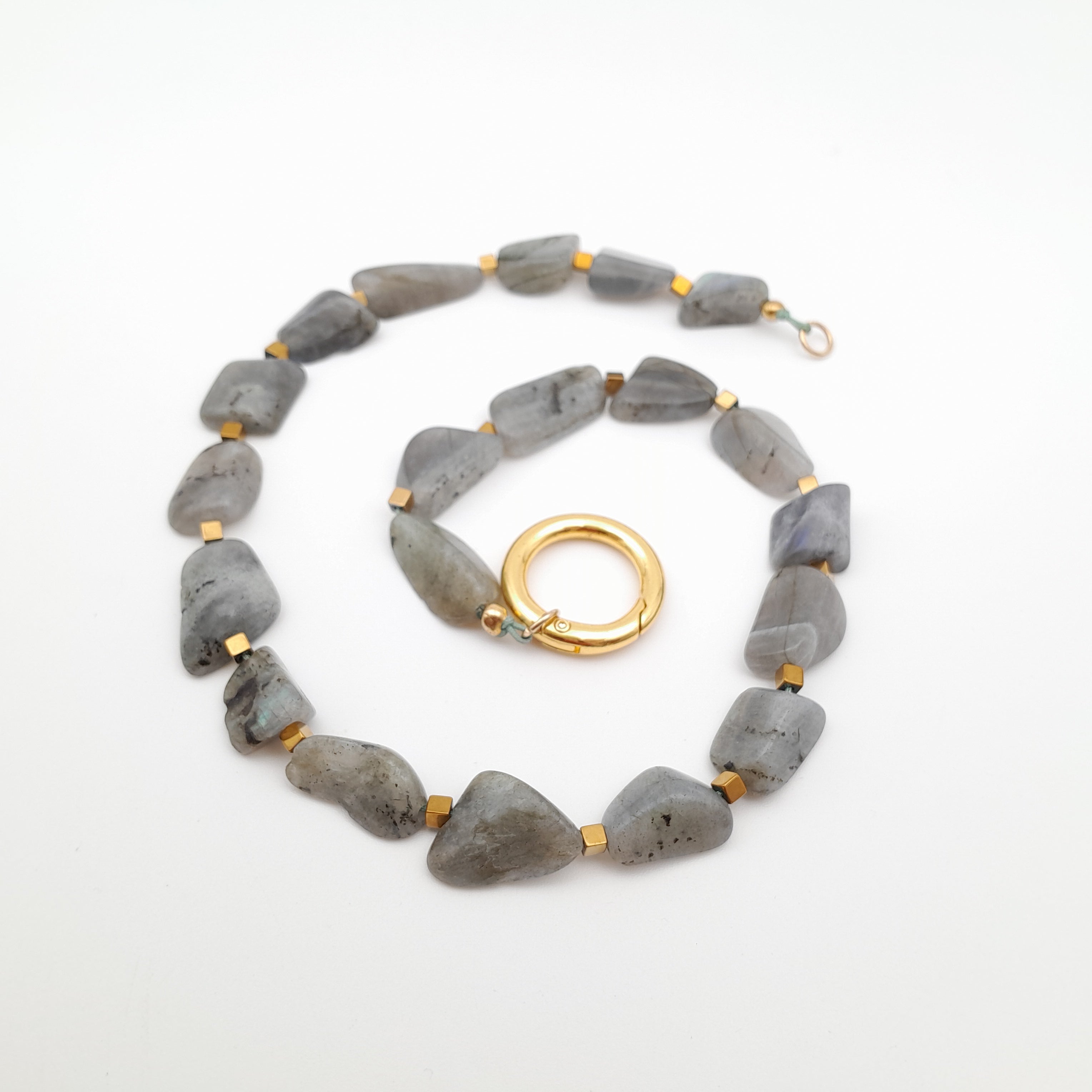 Pebble Necklace - Labradorite