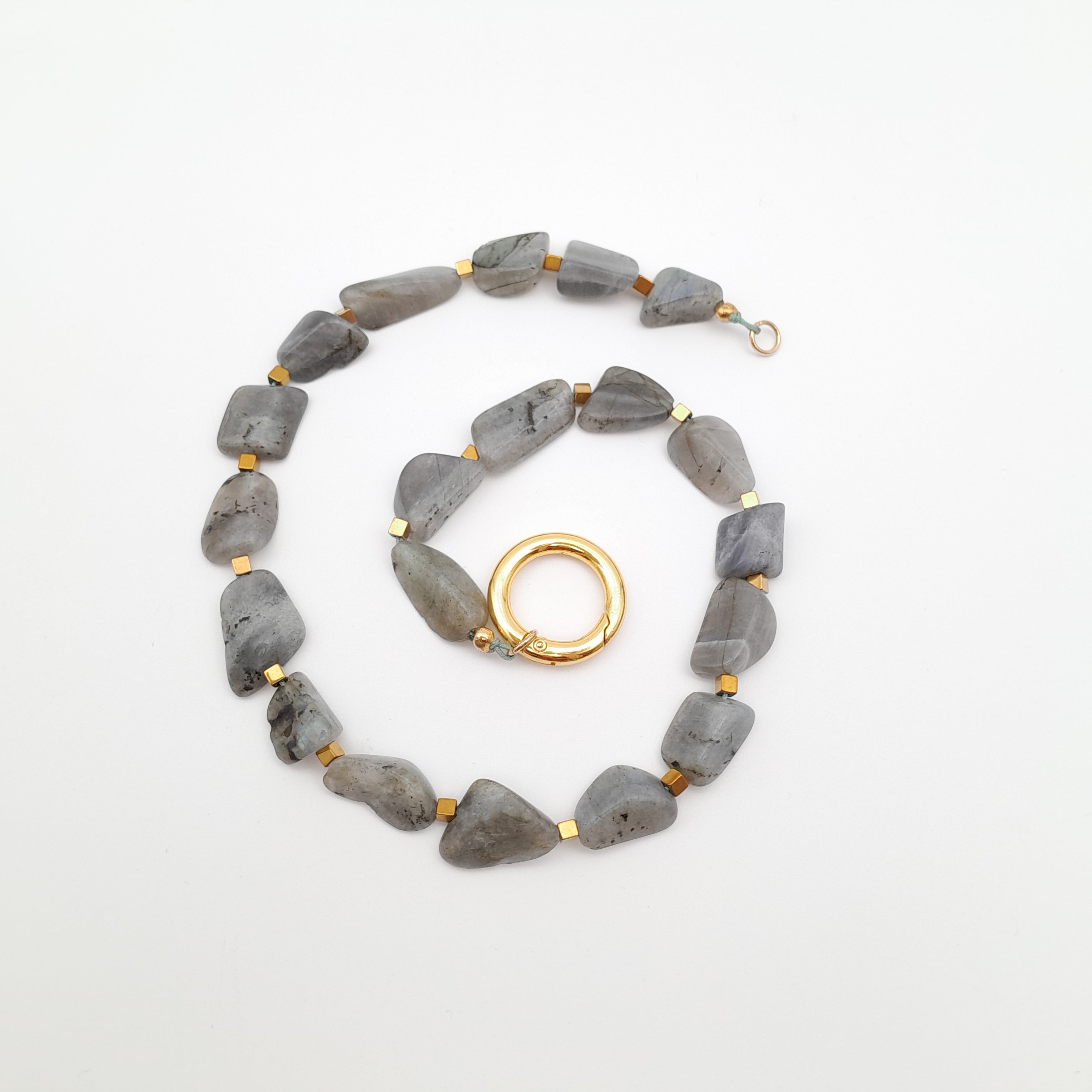 Pebble Necklace - Labradorite