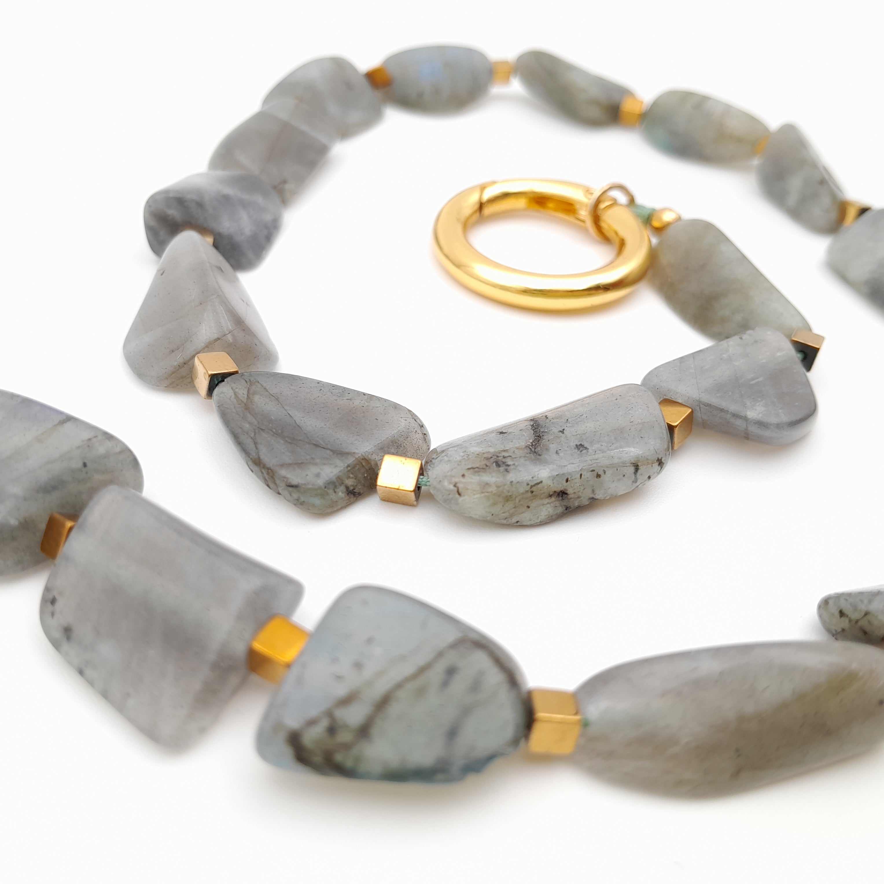Pebble Necklace - Labradorite