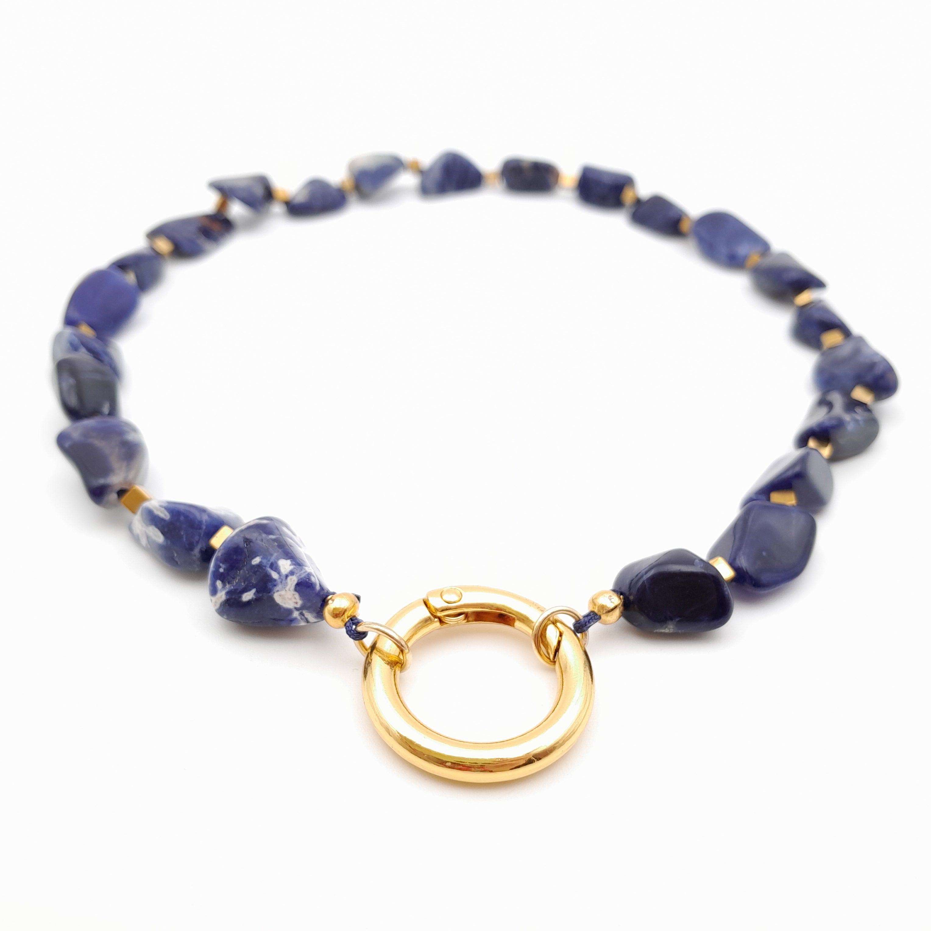 Pebble Necklace - Sodalite