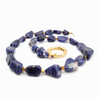 Pebble Necklace - Sodalite