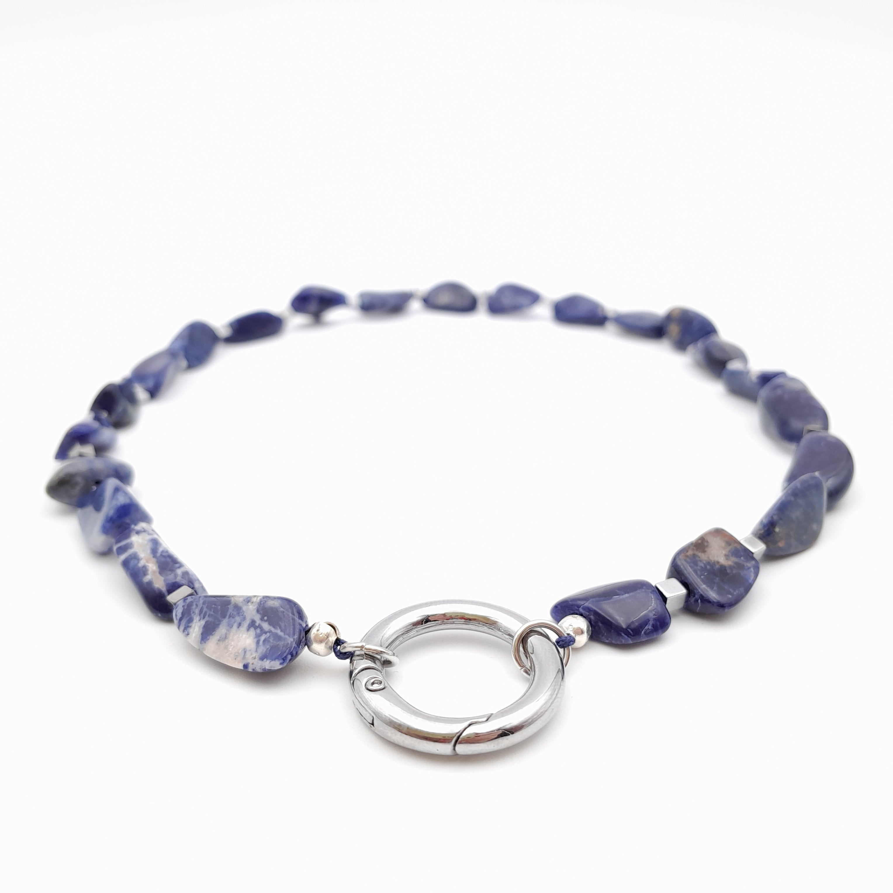 Pebble Necklace - Sodalite