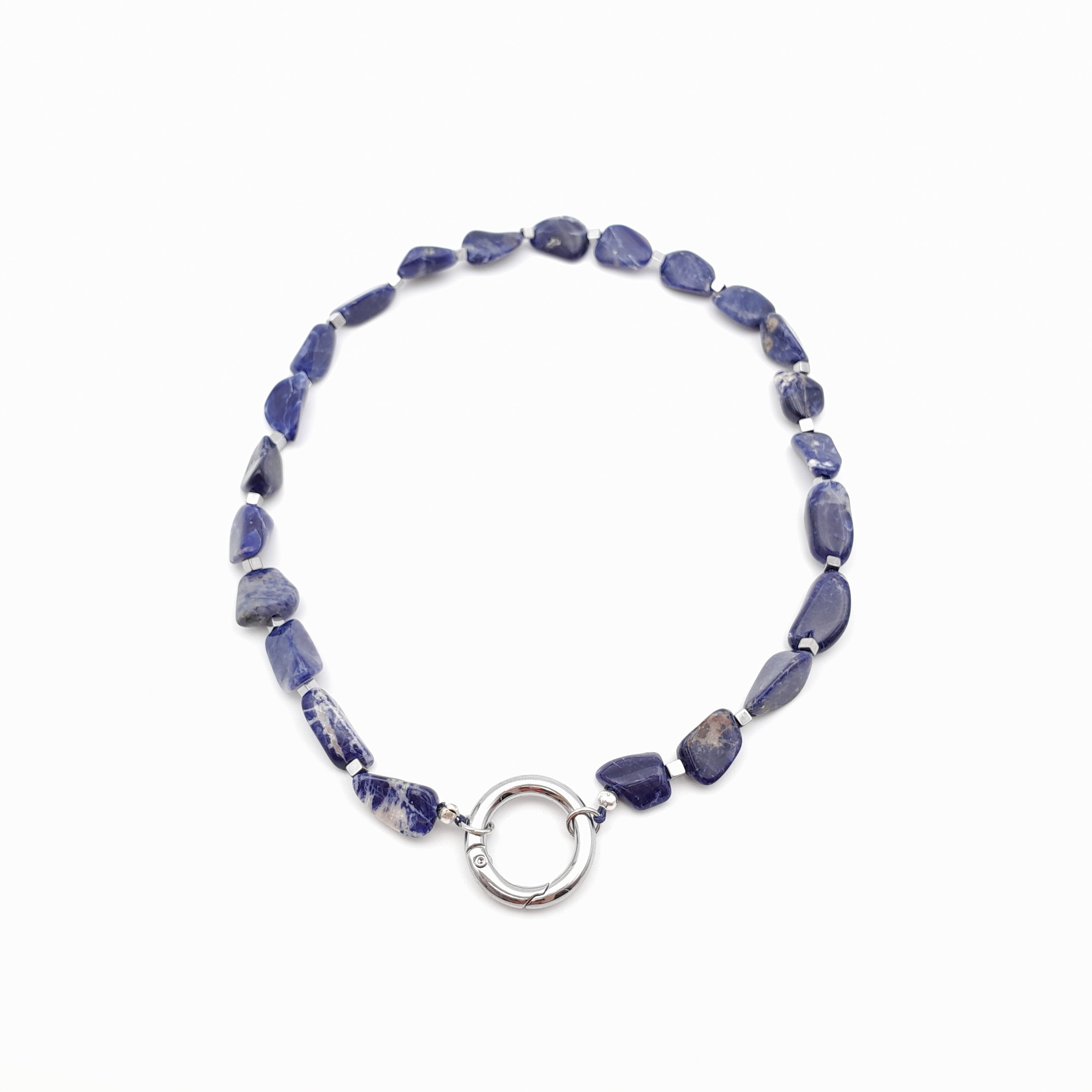 Pebble Necklace - Sodalite