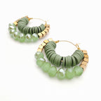 Crescent Hoops - Sage