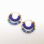 Crescent Hoops - Royal Blue