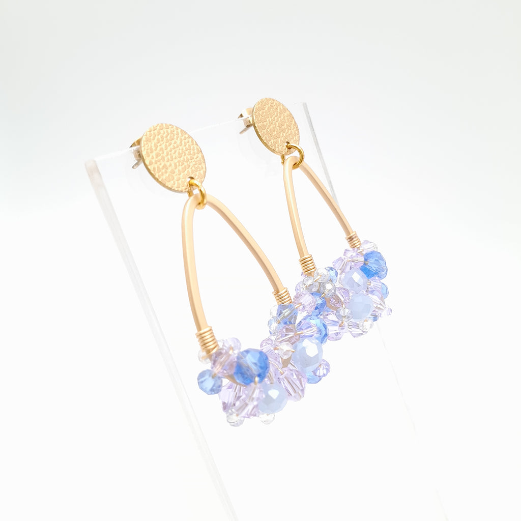 Bon Bon Teardrop Earrings - Lavender