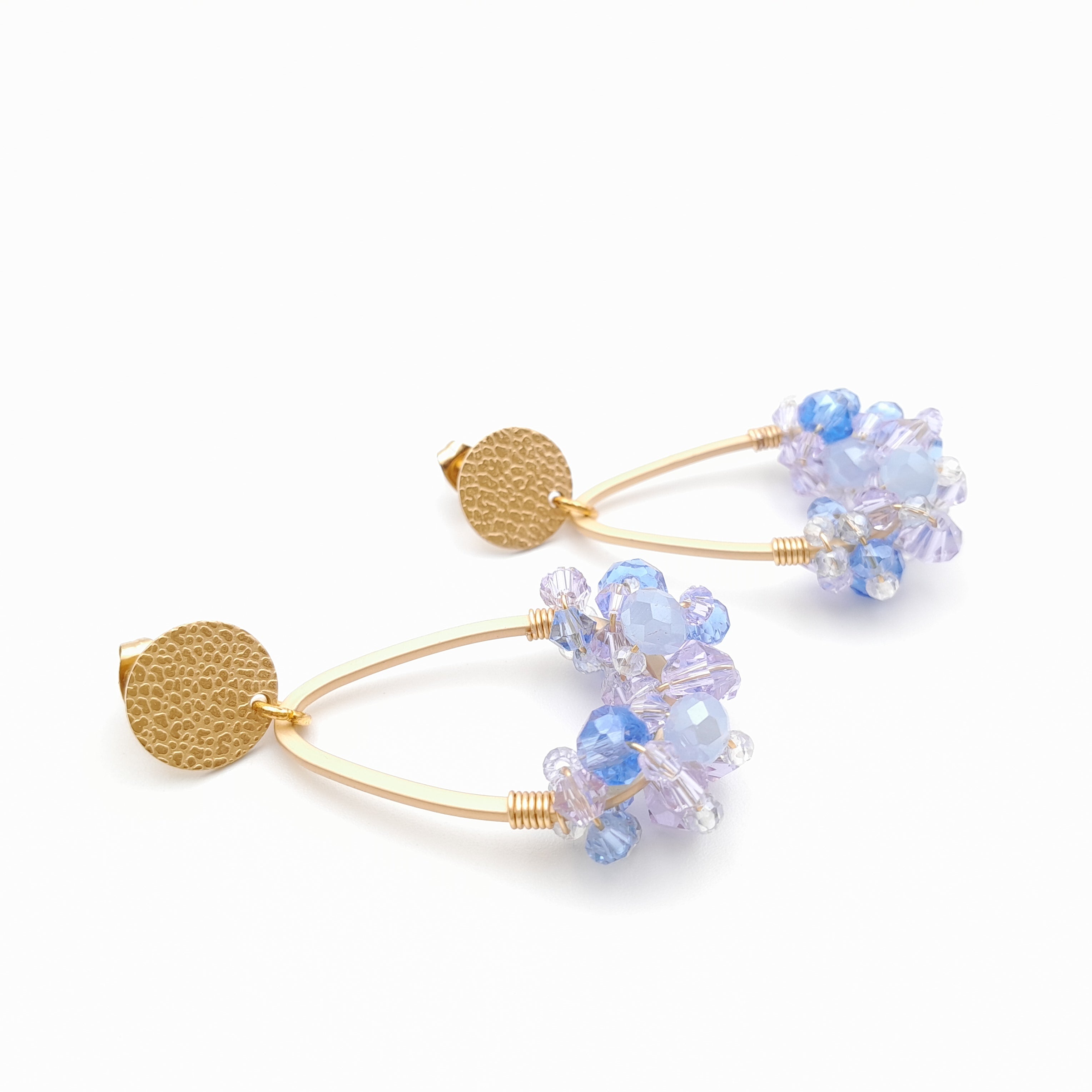 Bon Bon Teardrop Earrings - Lavender