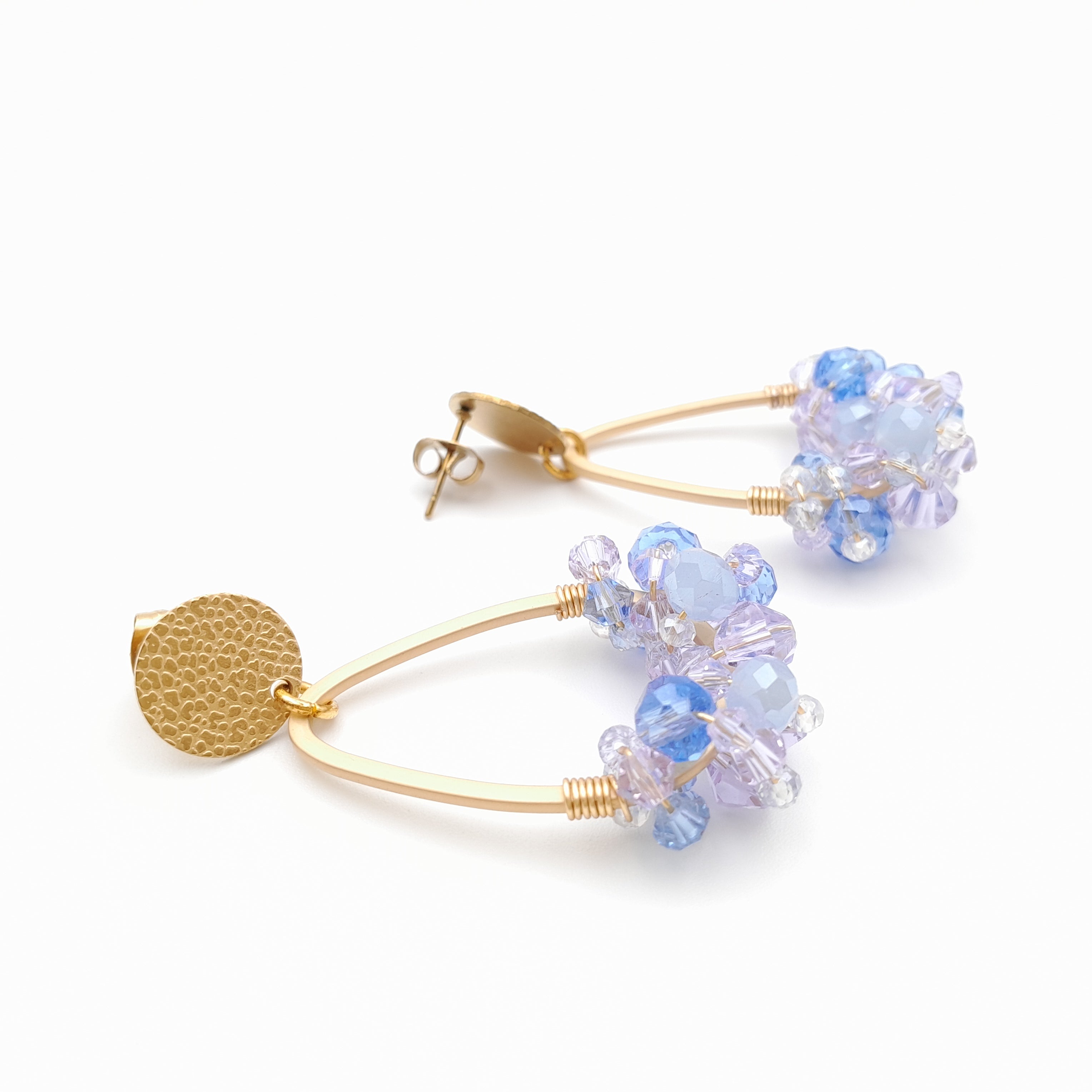Bon Bon Teardrop Earrings - Lavender