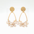 Bon Bon Teardrop Earrings - Champagne