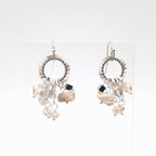 Mini Miyuki Charm Earrings - Stone
