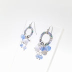 Mini Miyuki Charm Earrings - Lavender