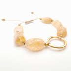 Pebble Sliding Bracelet - Citrine