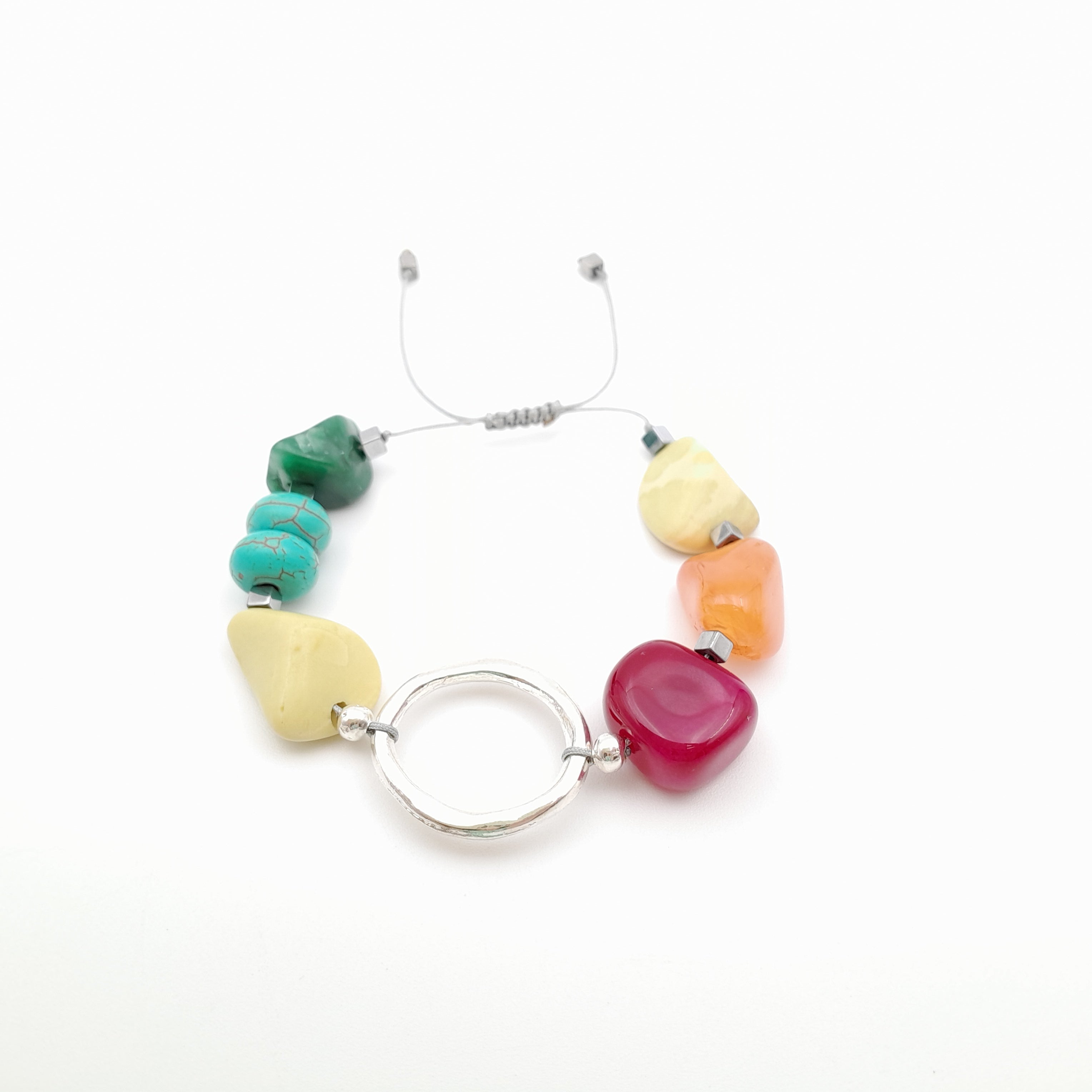 Pebble Sliding Bracelet - Viva La Marzipan