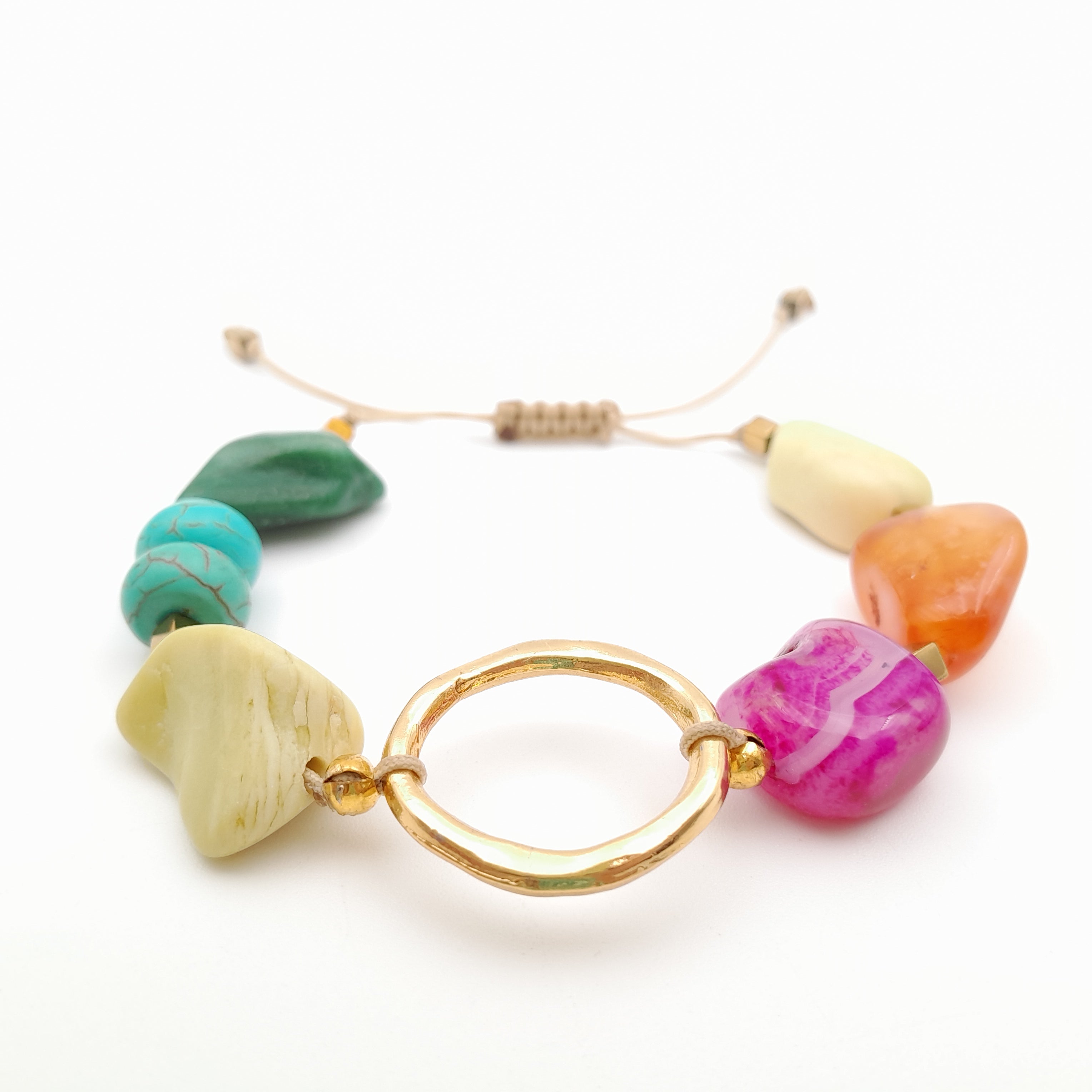 Pebble Sliding Bracelet - Viva La Marzipan