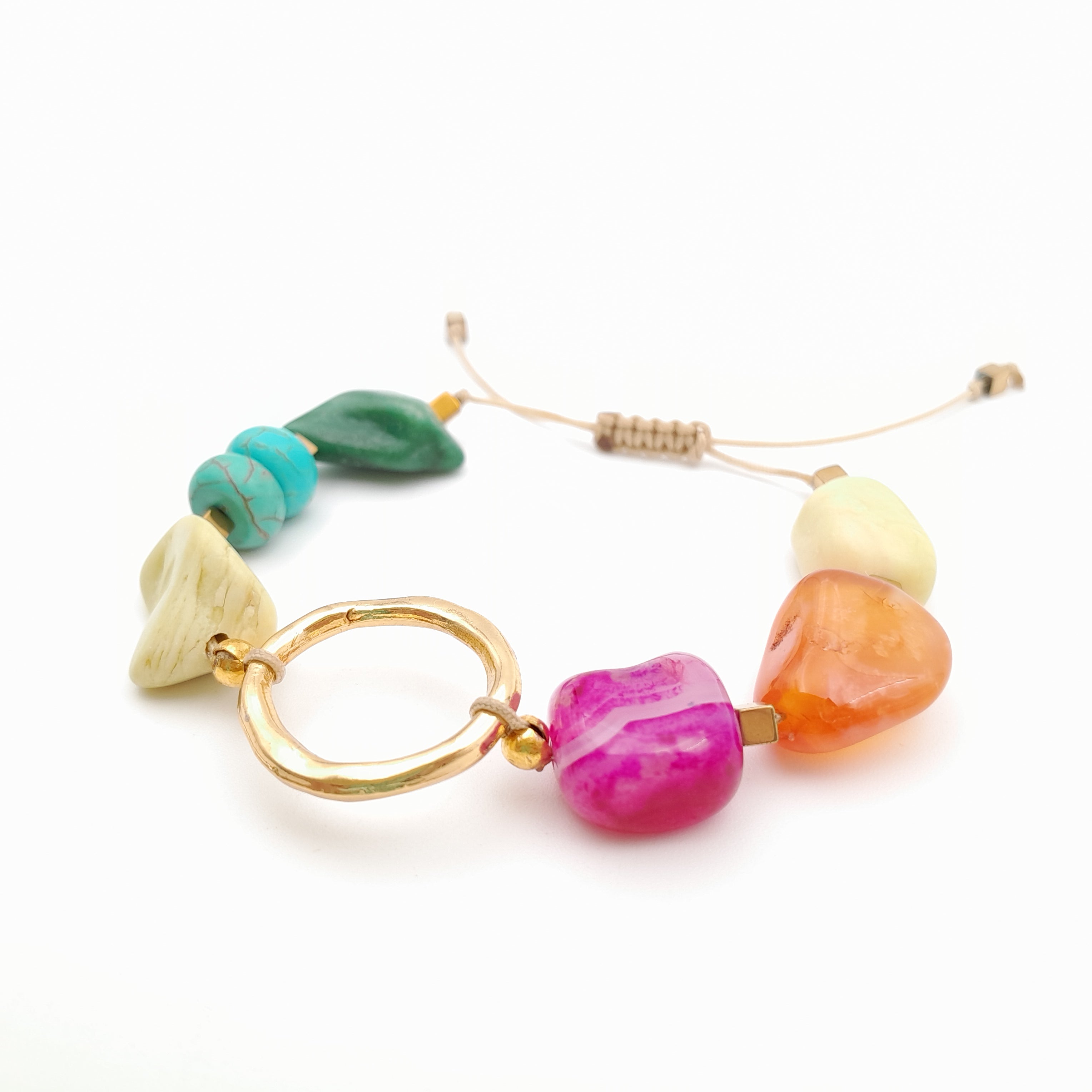 Pebble Sliding Bracelet - Viva La Marzipan