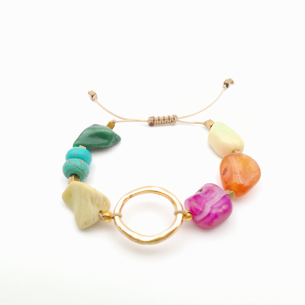 Pebble Sliding Bracelet - Viva La Marzipan