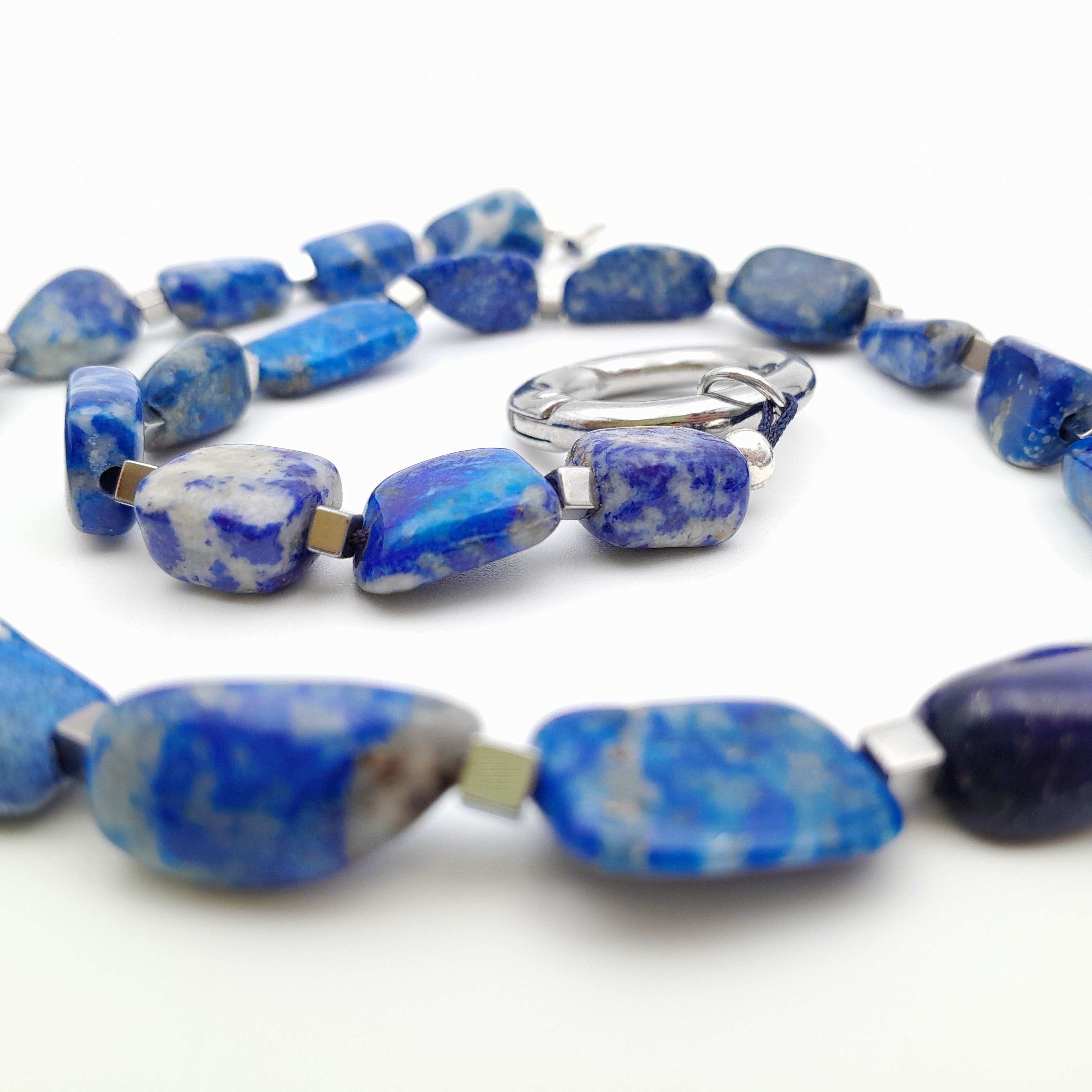 Pebble Necklace - Lapis Lazuli