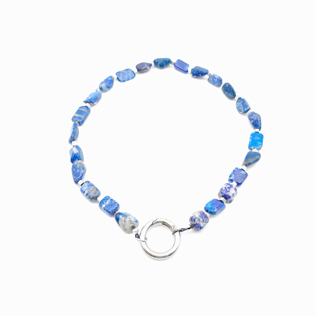 Pebble Necklace - Lapis Lazuli