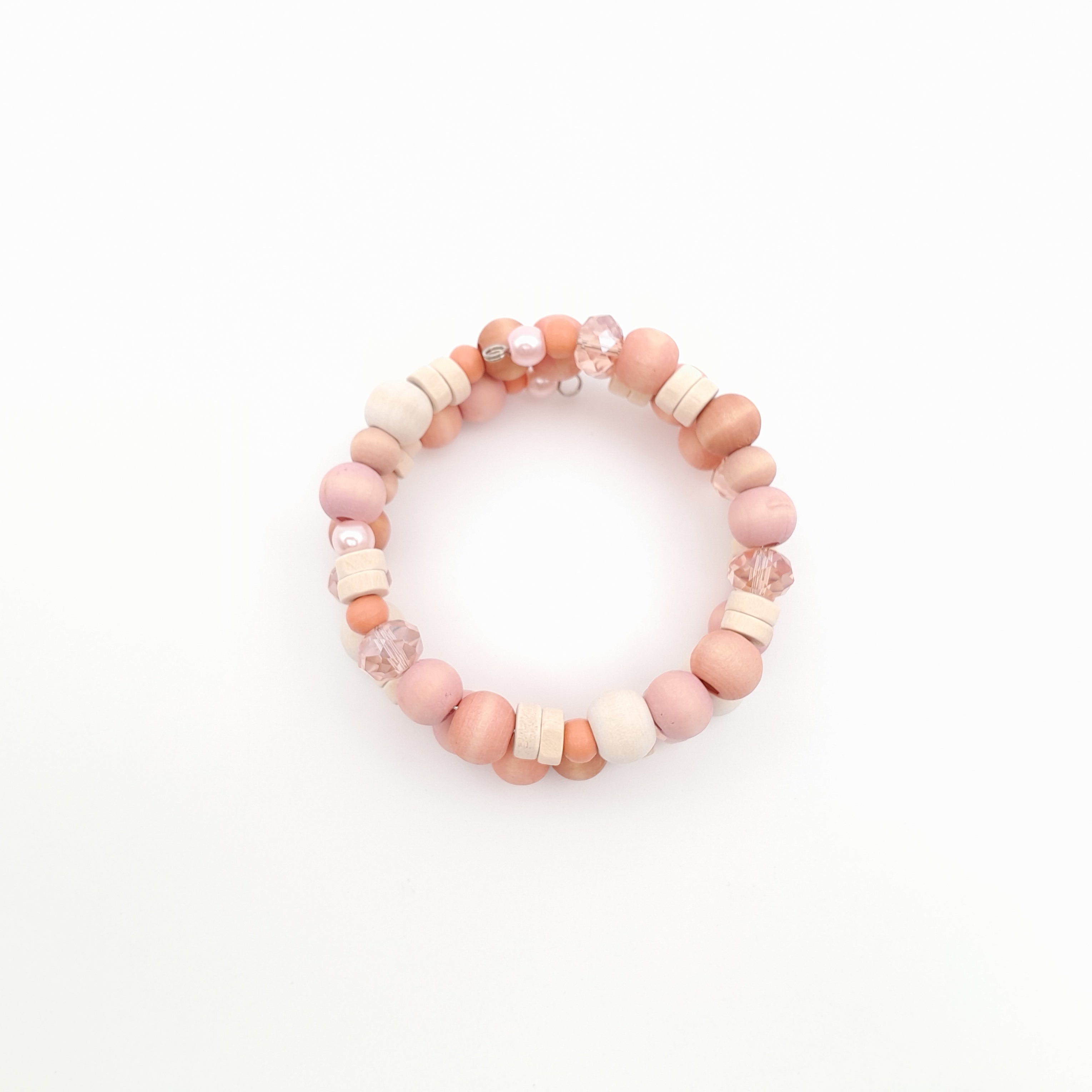 Mia Wrap Bracelet - Salmon