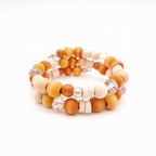 Mia Wrap Bracelet - Orange