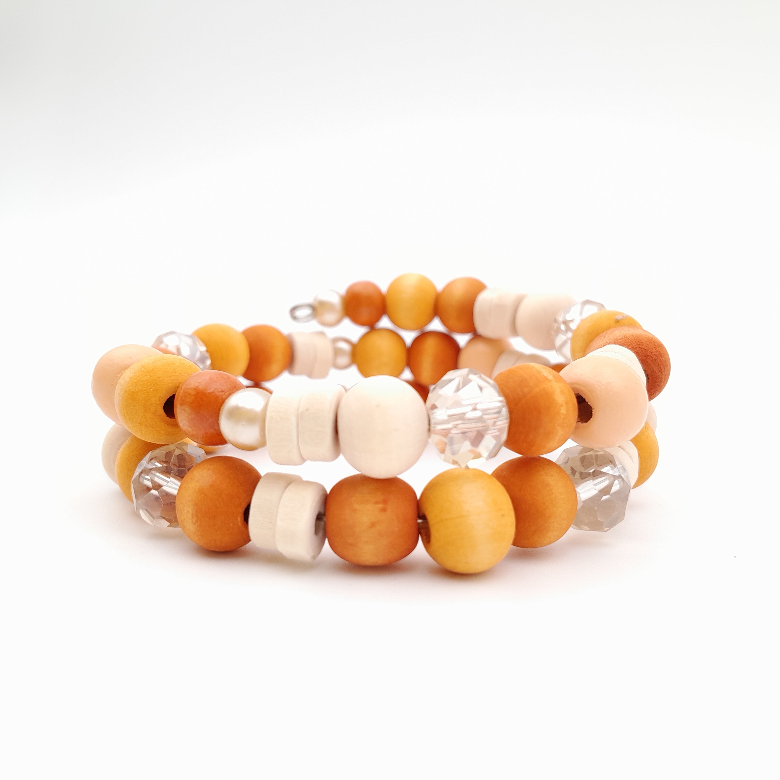 Mia Wrap Bracelet - Orange