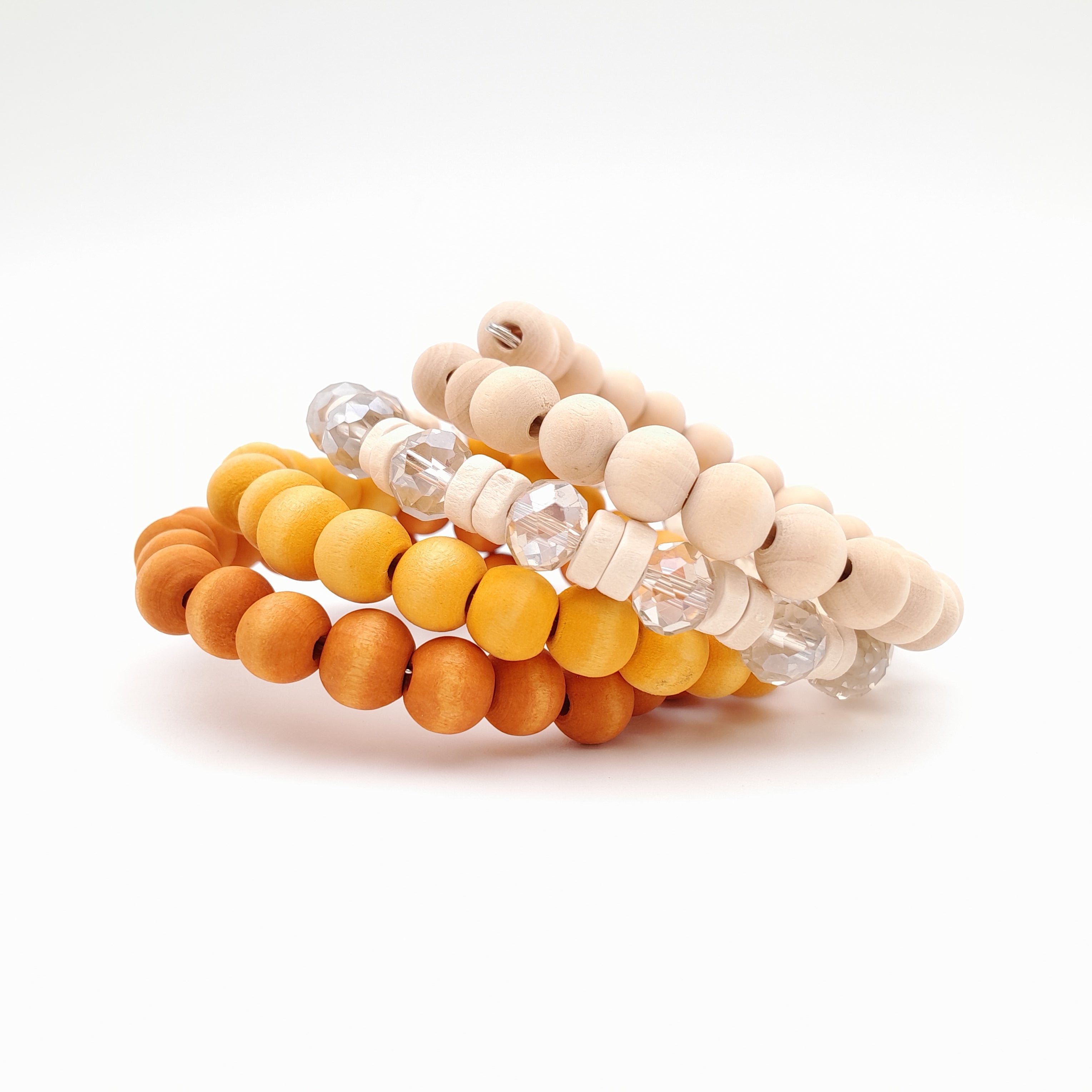 Mini Coil Bracelet - Orange
