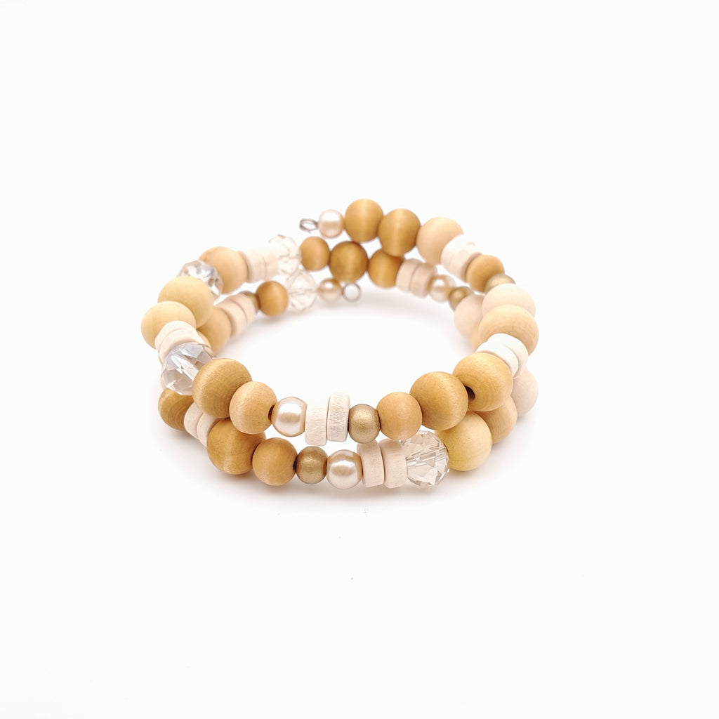 Mia Wrap Bracelet - Mustard