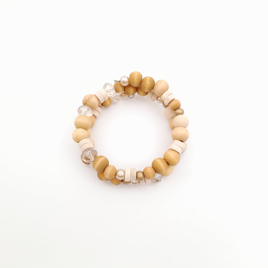 Mia Wrap Bracelet - Mustard
