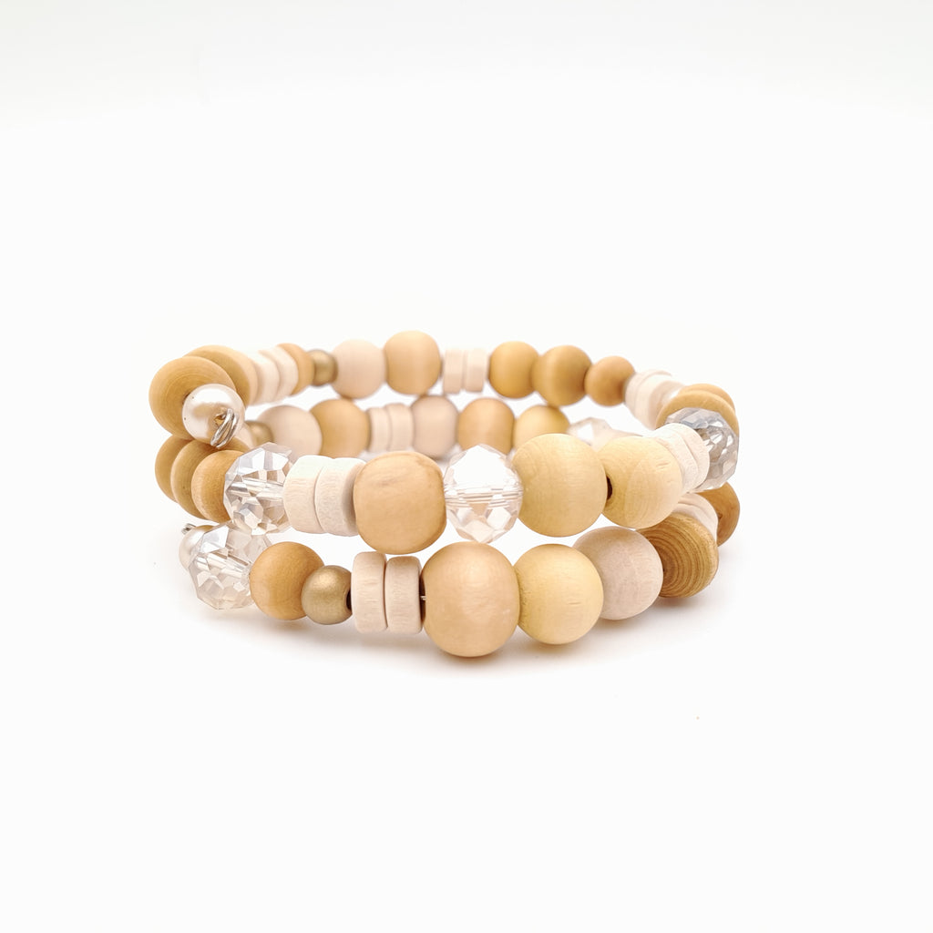 Mia Wrap Bracelet - Mustard