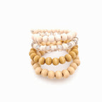 Mini Coil Bracelet - Mustard