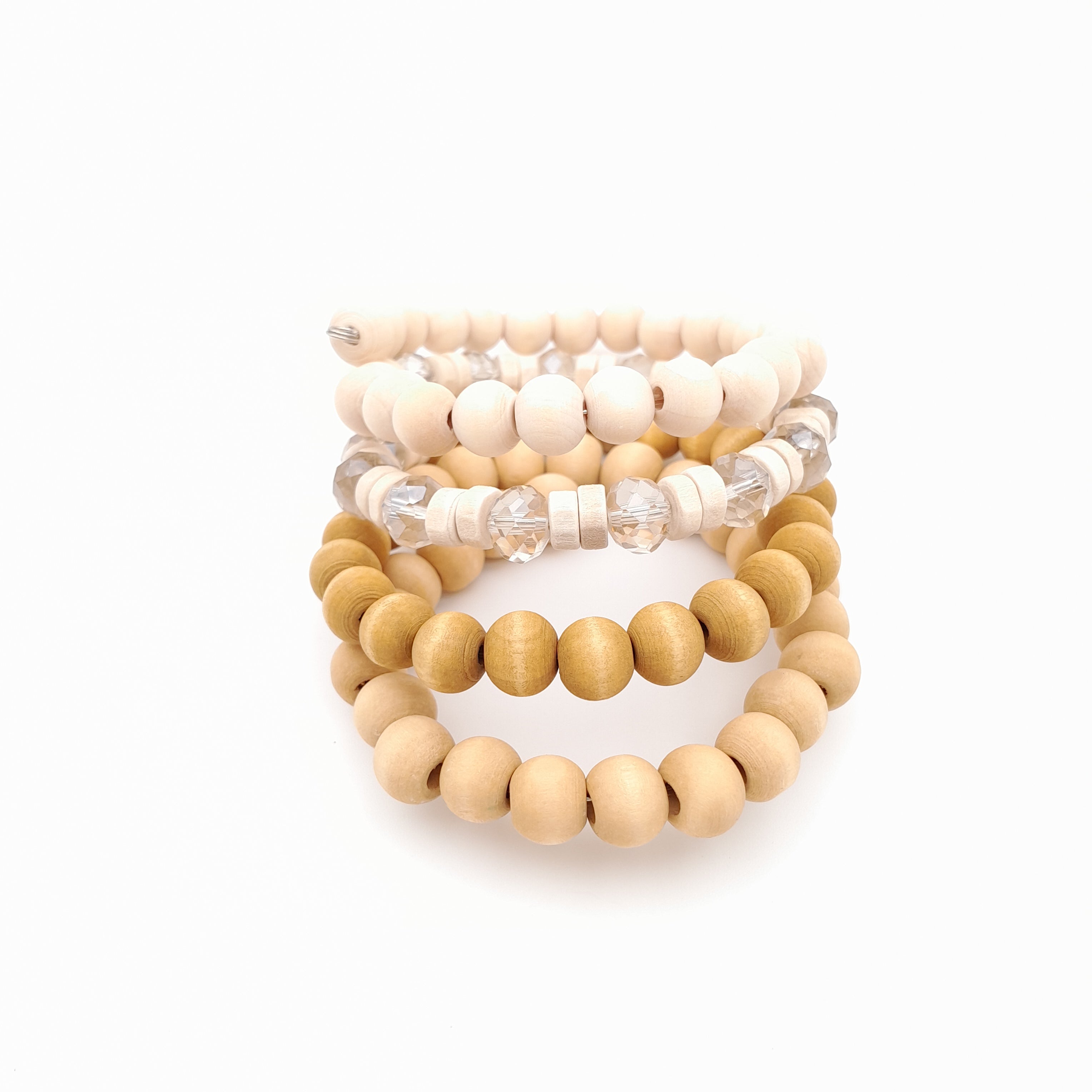 Mini Coil Bracelet - Mustard