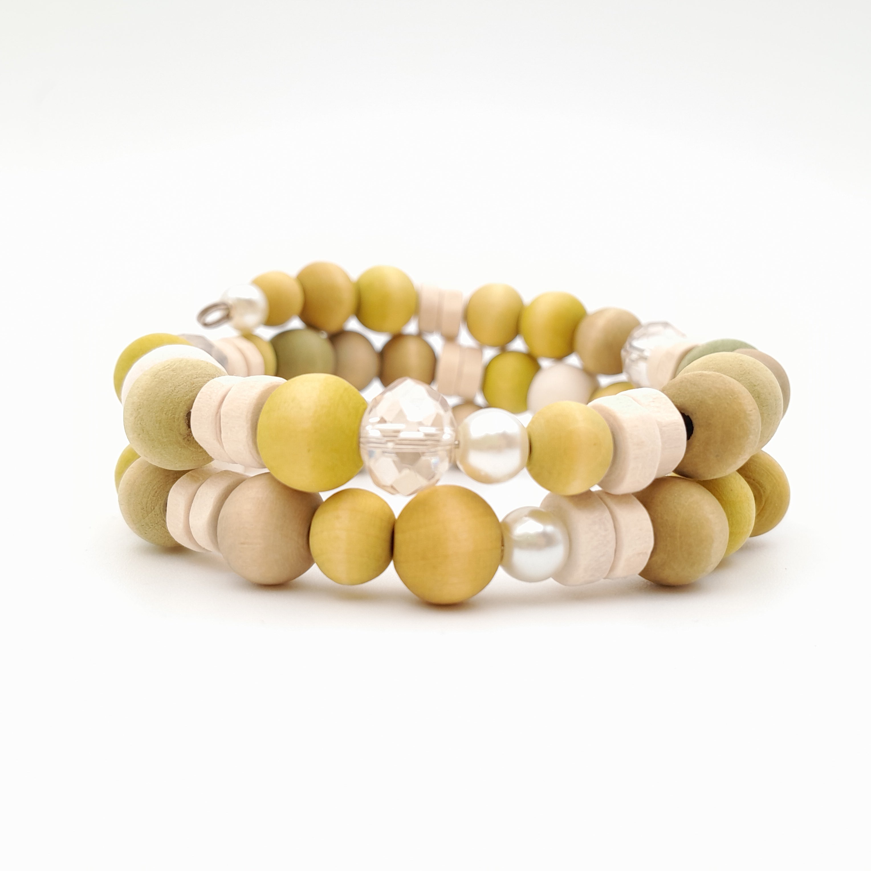 Mia Wrap Bracelet - Chartreuse