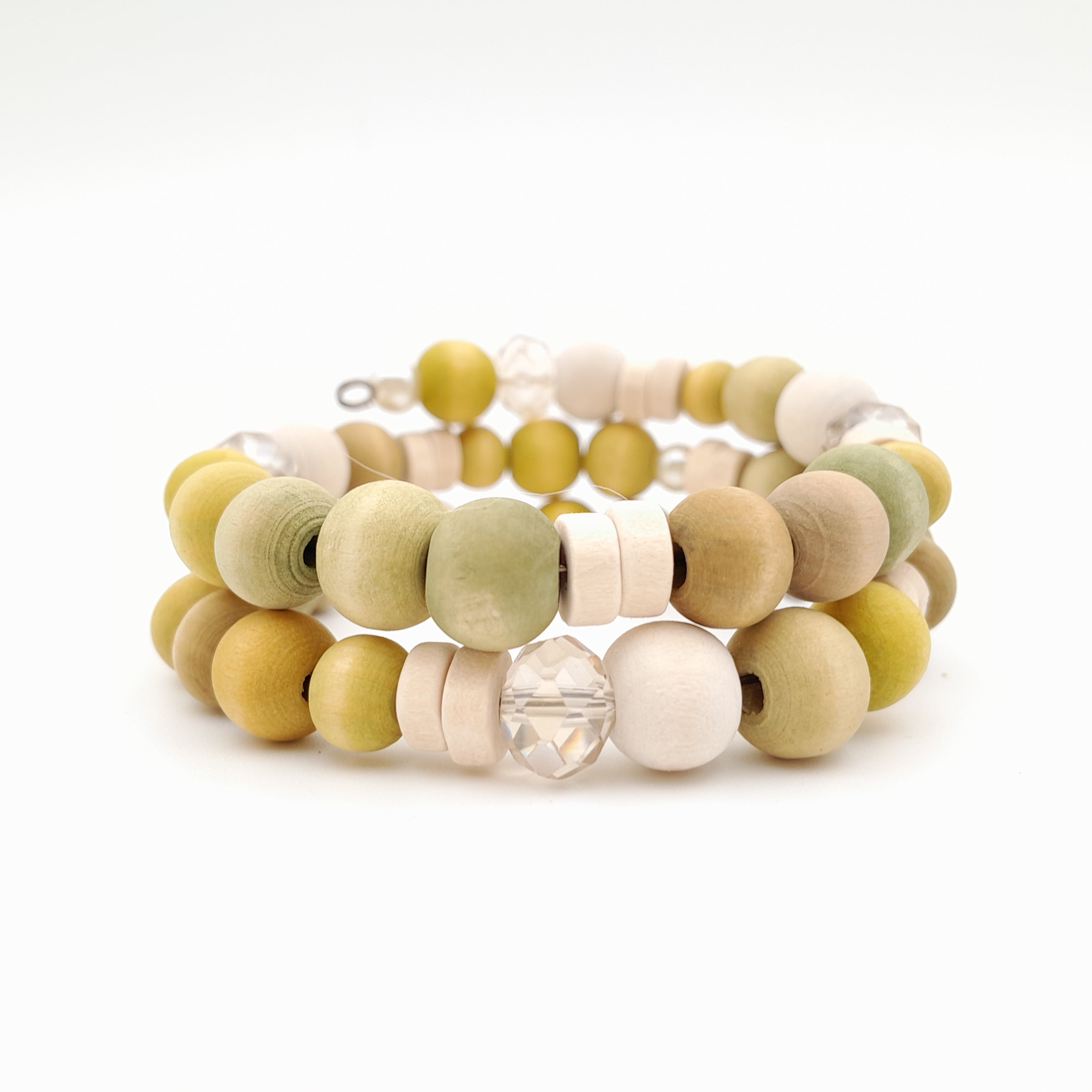 Mia Wrap Bracelet - Chartreuse