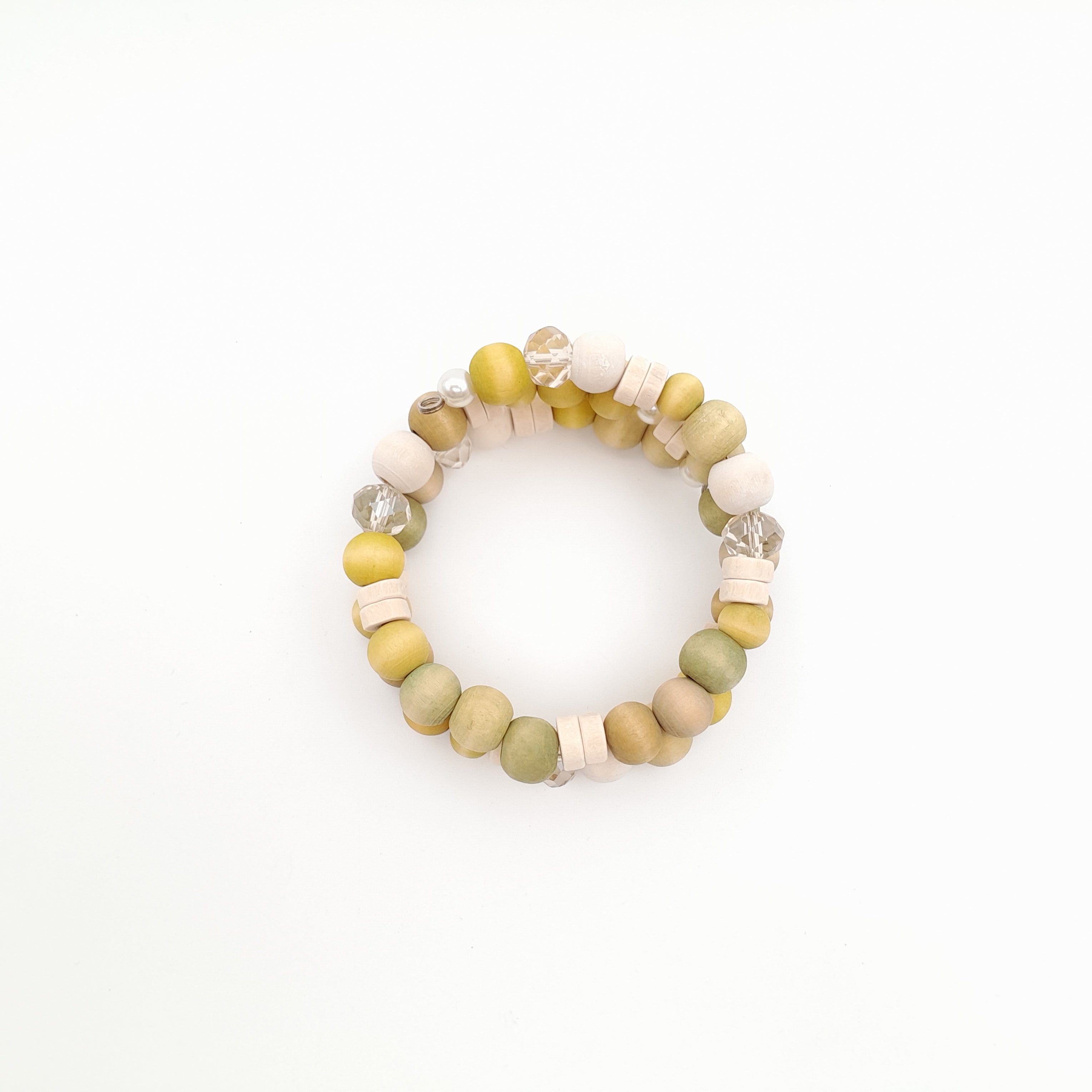 Mia Wrap Bracelet - Chartreuse