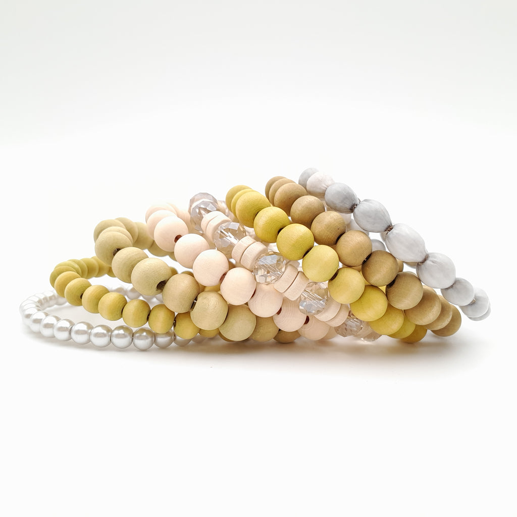 Large Coil Bracelet - Chartreuse