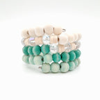 Mini Coil Bracelet - Turquoise