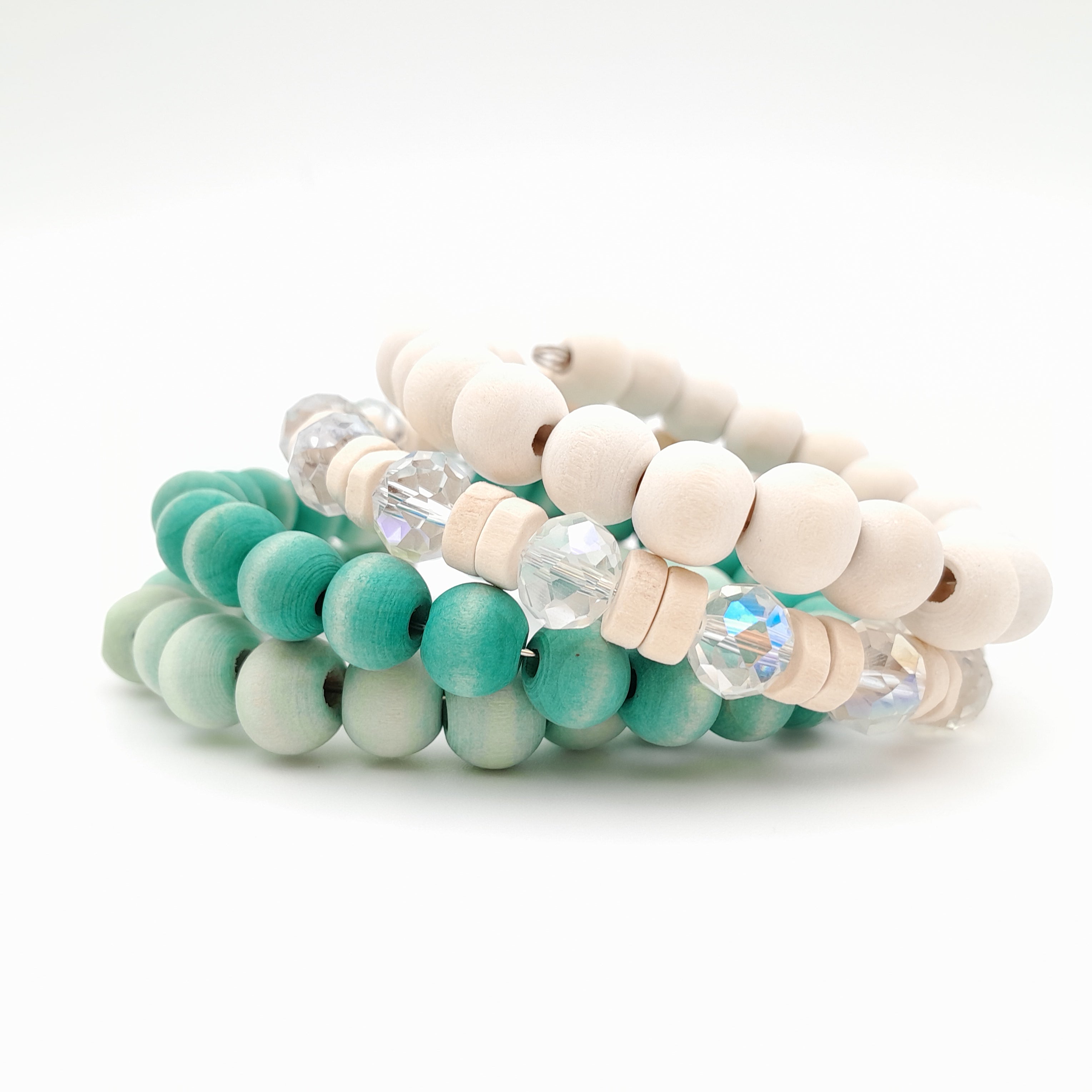 Mini Coil Bracelet - Turquoise
