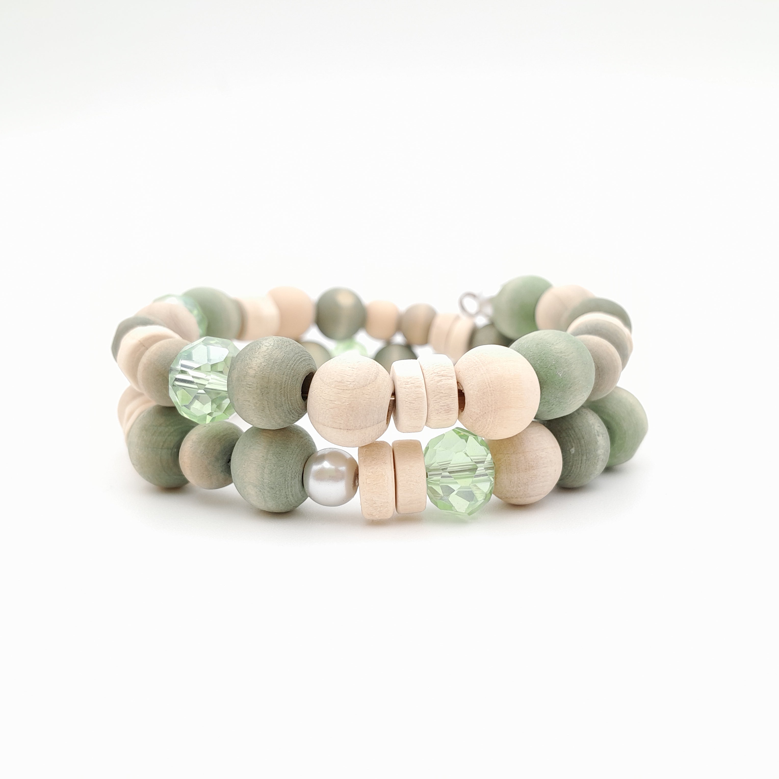 Mia Wrap Bracelet - Sage