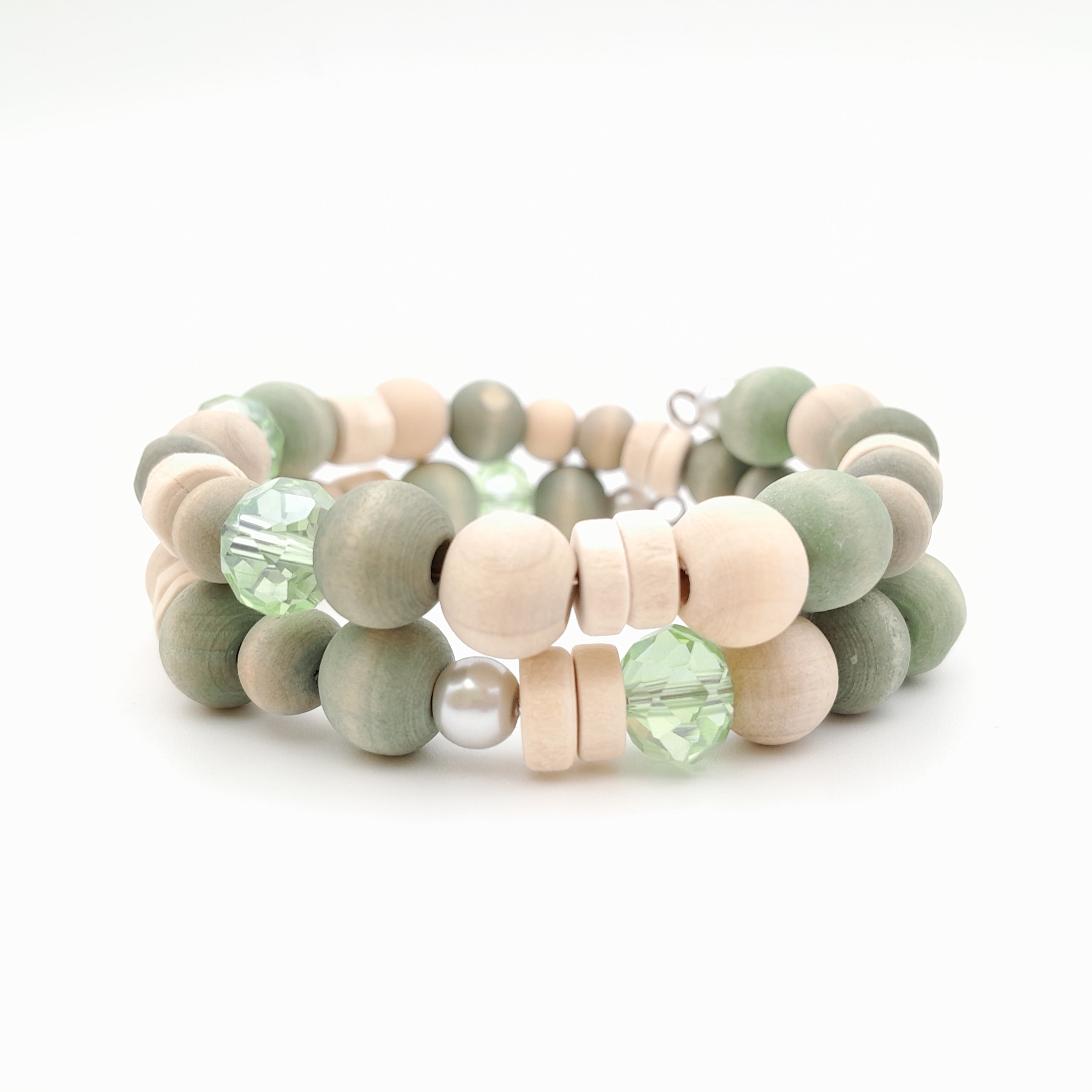 Mia Wrap Bracelet - Sage