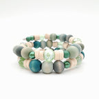 Mia Wrap Bracelet - Dark Sage