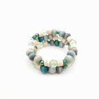 Mia Wrap Bracelet - Dark Sage