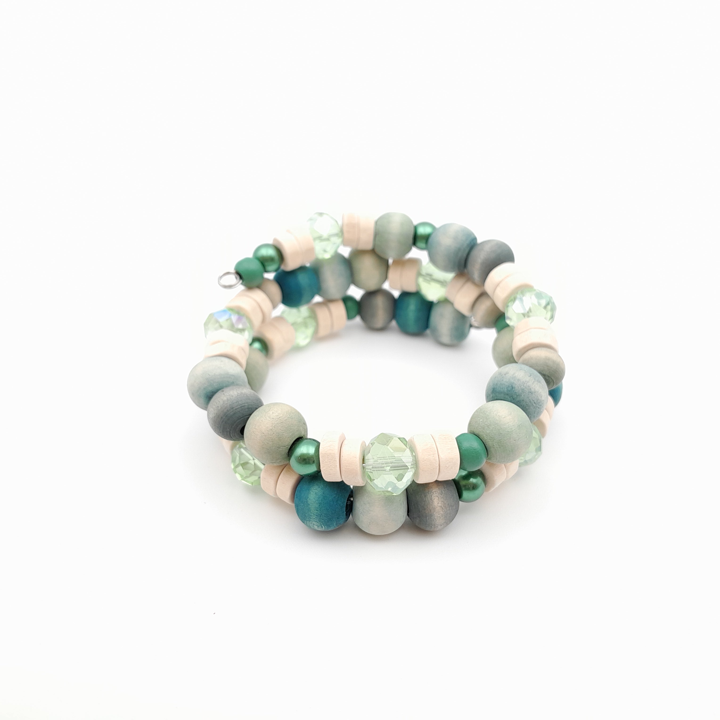 Mia Wrap Bracelet - Dark Sage