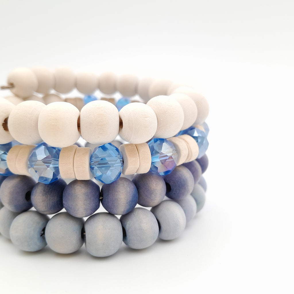 Mini Coil Bracelet - Lavender